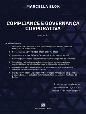 cover image of Compliance e Governança Corporativa